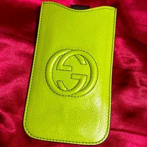 Granny Smith Green Gucci Soho Phone/Accessory Case 🍏